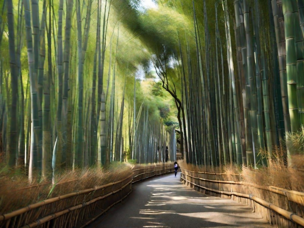 Beautiful Arashiyama Bamboo Grove