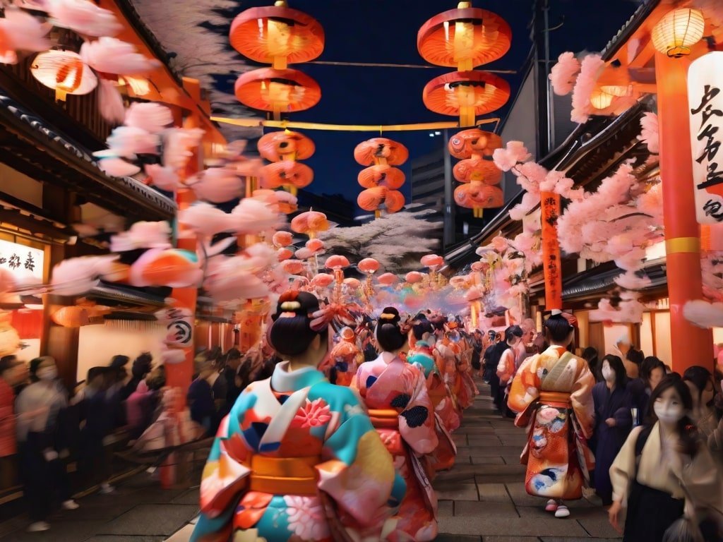 Gion Matsuri festival  in Kyoto