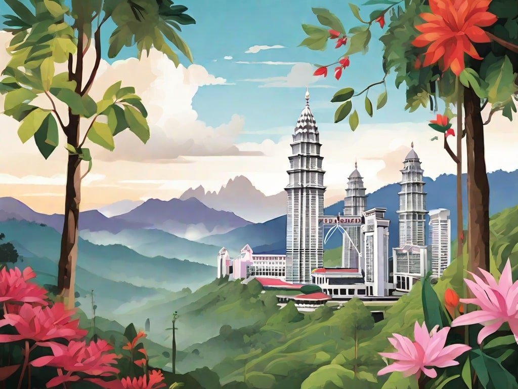 Malaysia modern towns