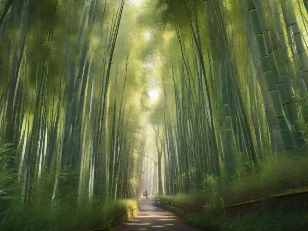 Bamboo Grove in Arashiyama