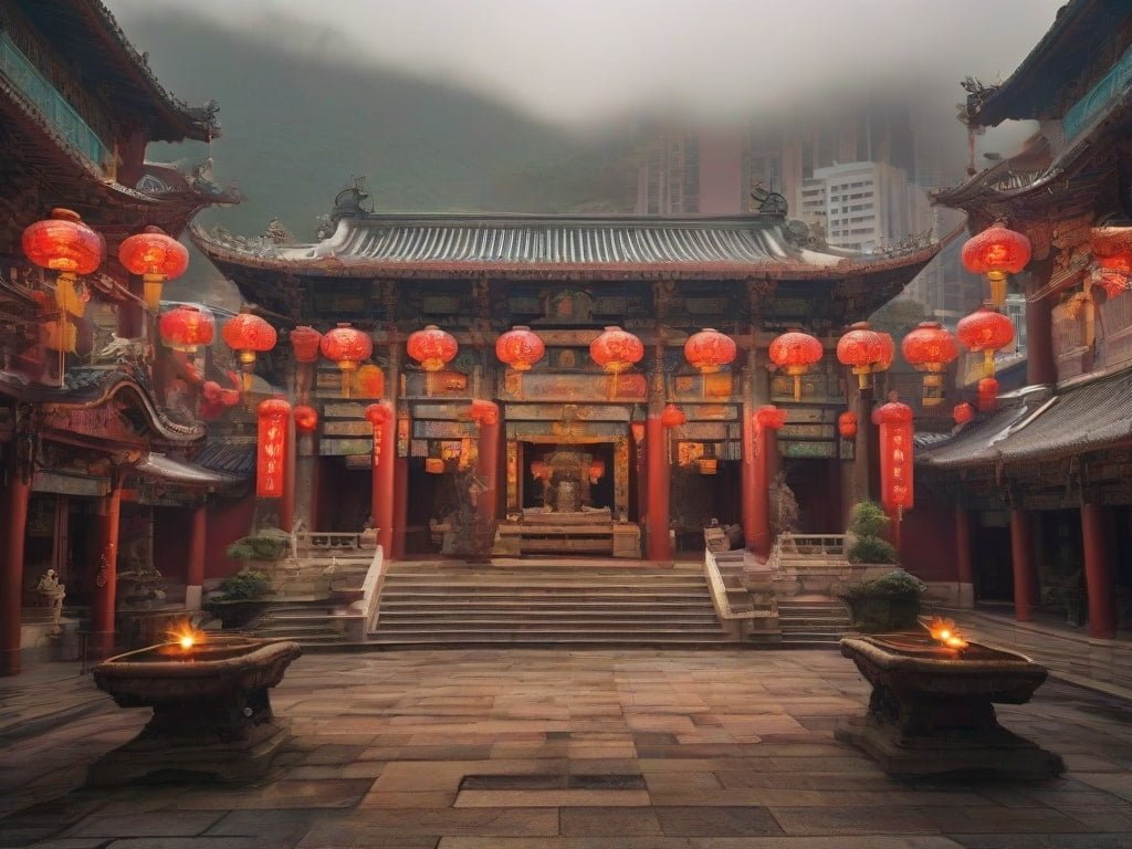 Man Mo Temple Hong Kong