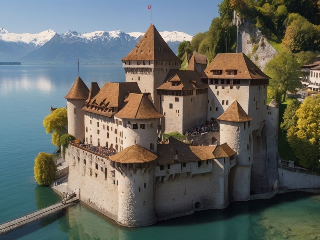 Leonardo Vision XL Generate an AI image of Chillon Switzerland 1 min