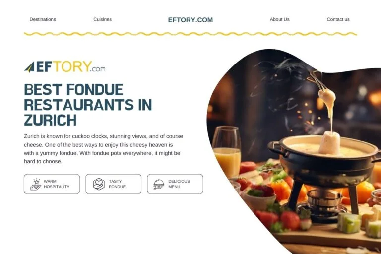 Best Fondue Restaurants in Zurich