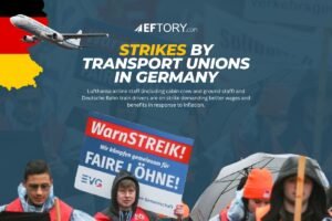 Germany Is Facing Travel Disruptions Due To Strikes by Transport Unions